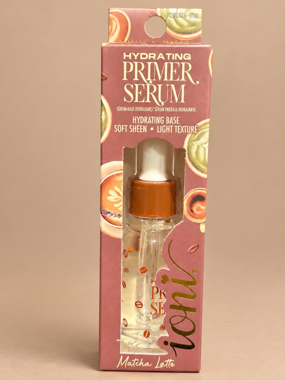 Ioni Hydrating Primer Serum Matcha Latte Soft Sheen